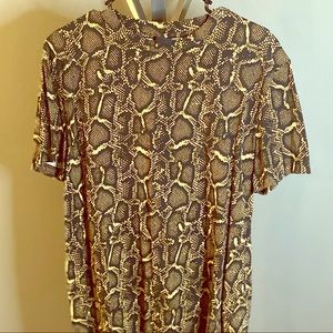 H&M Men’s Snakeskin T-Shirt